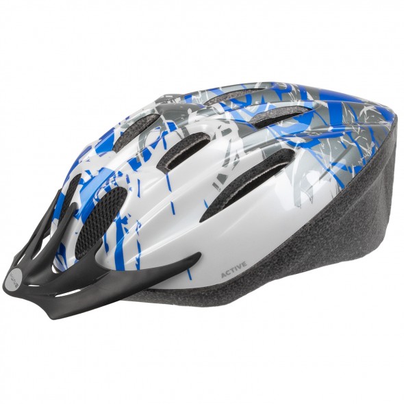 Каска M-Wave Active M / 53-57см, синя спорт