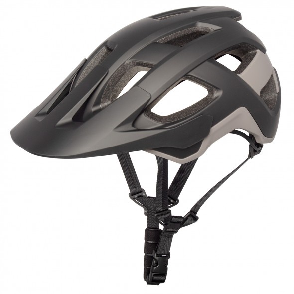 Каска M-Wave Crest MTB, черно-бежово