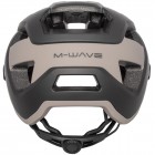 Каска M-Wave Crest MTB, черно-бежово