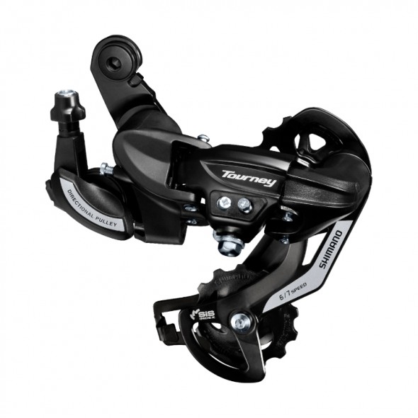 Дерайльор заден Shimano TOURNEY RD-TY500, 6/7ск., DIRECT, черен