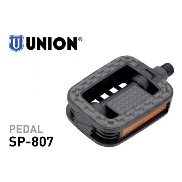 Педали Union SP-807 черни  9/16''